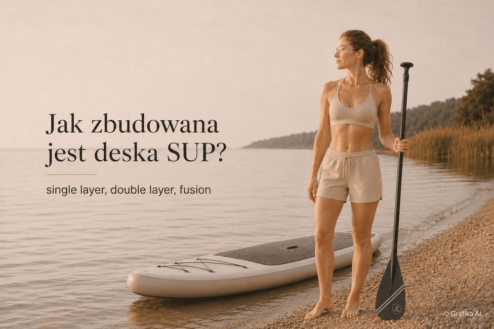 Single layer, double layer, fusion i drop-stitch – jak zbudowana jest dmuchana deska SUP?