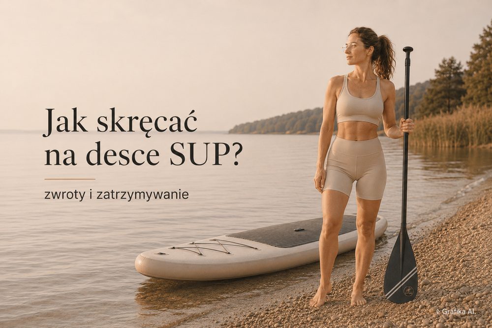 Jak skręcać na desce SUP? Podstawowe zwroty i zatrzymywanie deski