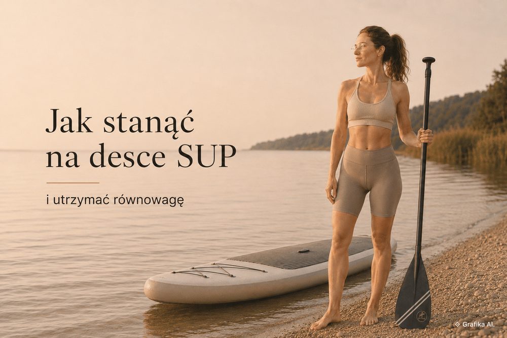 Jak stanąć na desce SUP i utrzymać równowagę?