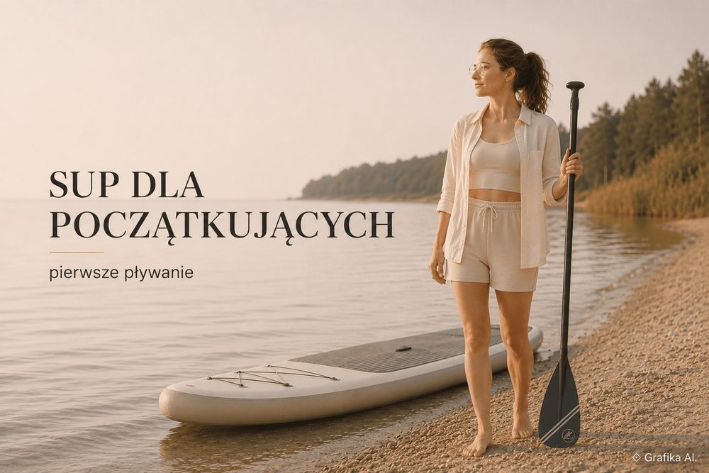 SUP dla początkujących – pierwsze pływanie krok po kroku