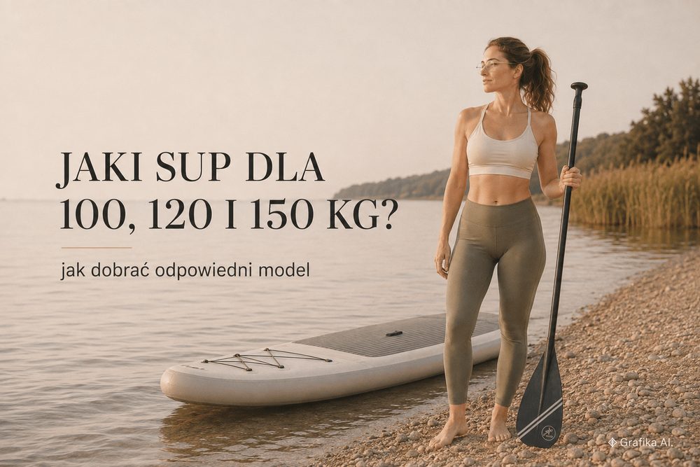 Jaki SUP dla osoby ważącej 100, 120 lub 150 kg?