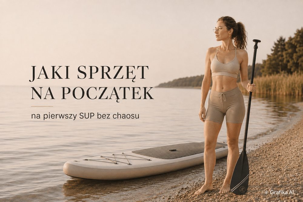 Jaki sprzęt do pływania na SUP-ie kupić na początek?