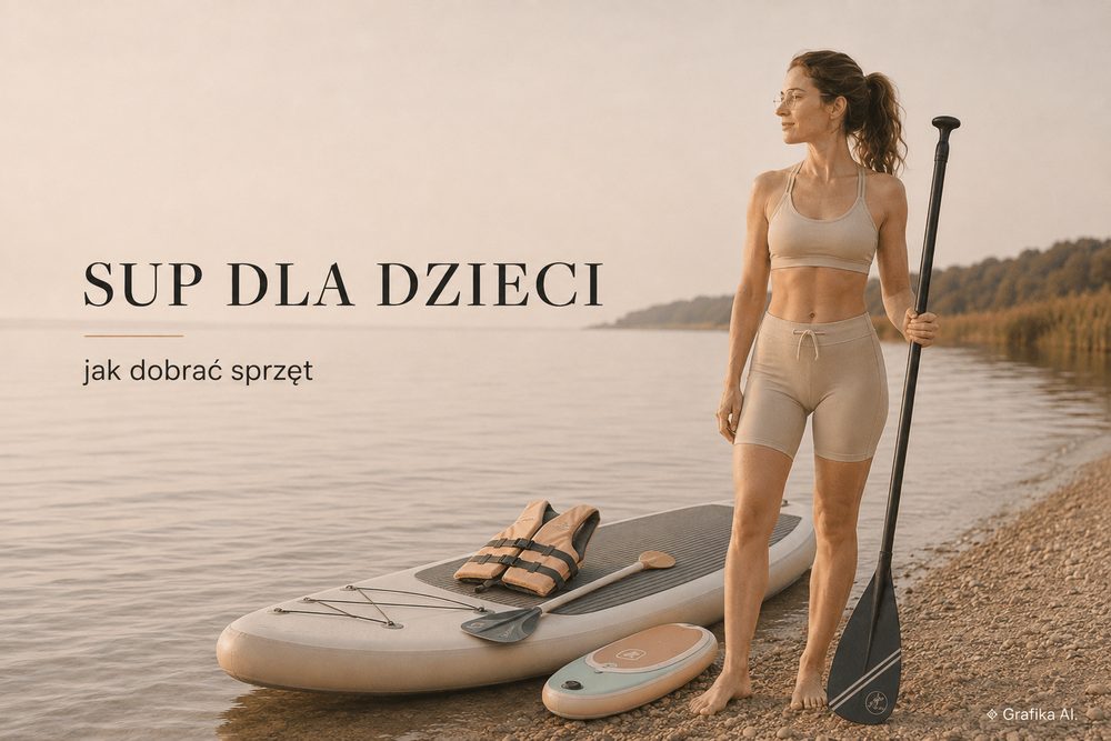 SUP dla dzieci – jak dobrać rozmiar, wagę deski i wyposażenie?